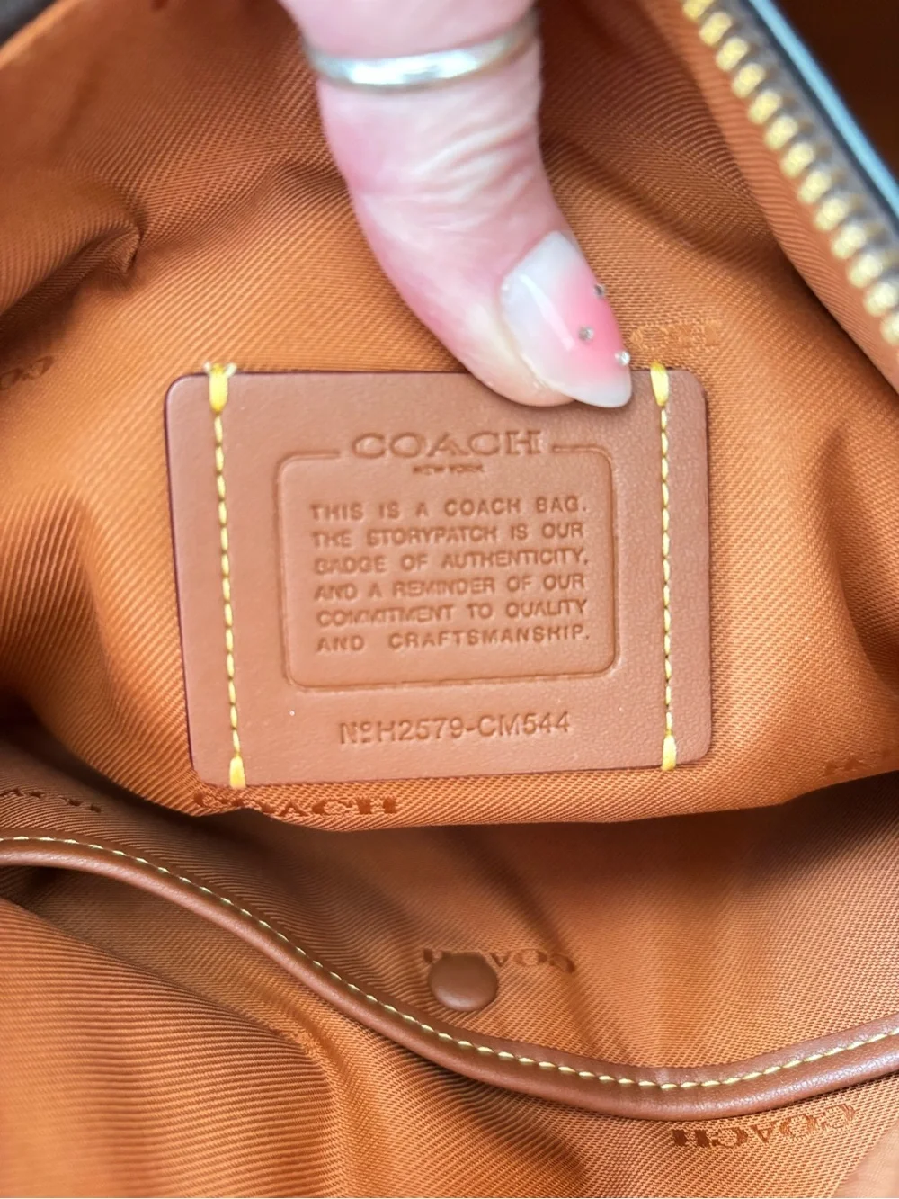 Coach Lana Shoulder Bag - size Large